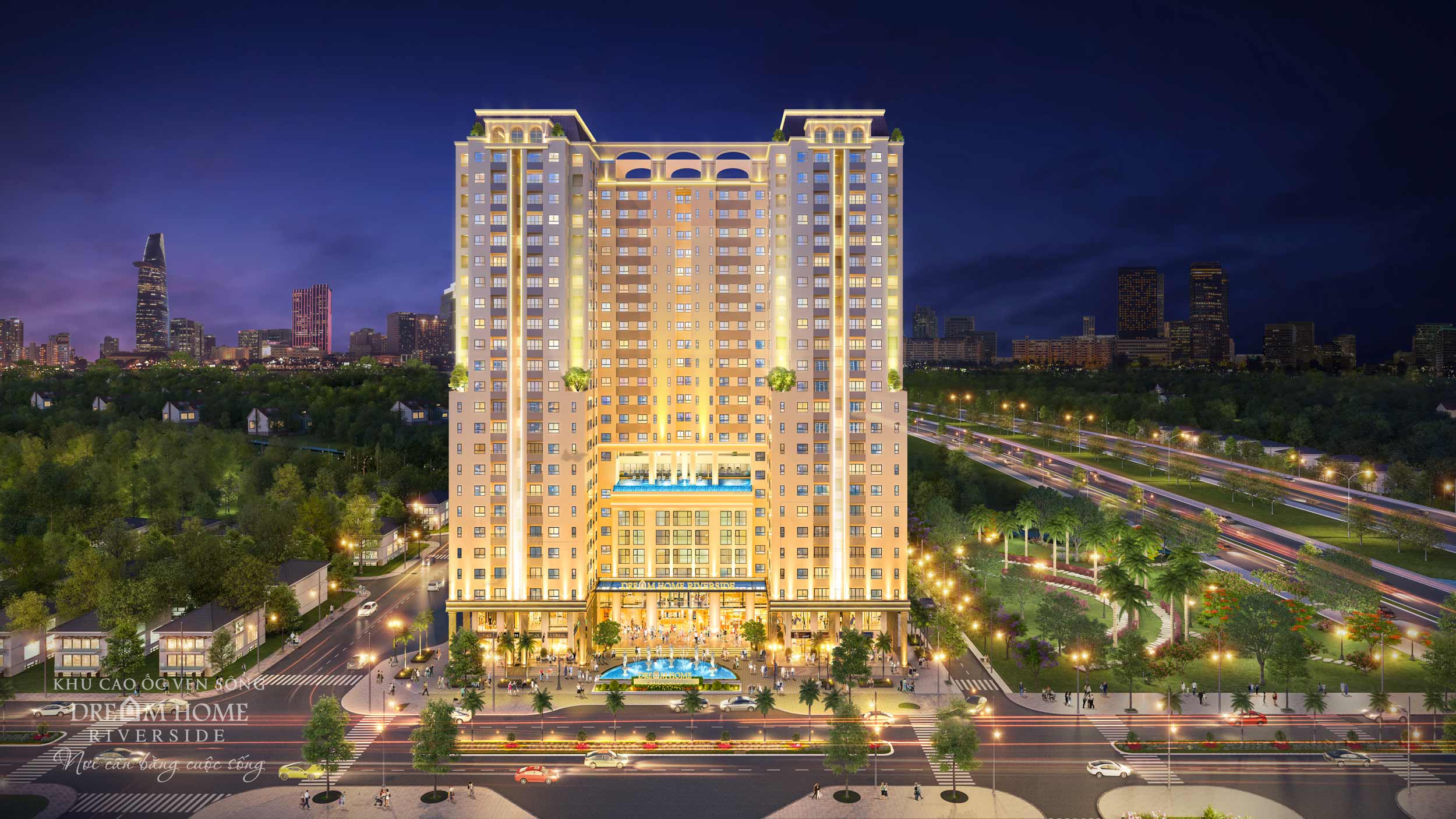 BlockReal Phân Phối Tháp Diamond Center Dự Án Dream Home RiverSide